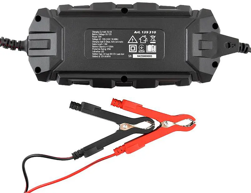 Зарядное устройство АКБ Winso PRO 8LEDs 4A 6V/12V 4-120Ah - фото 4