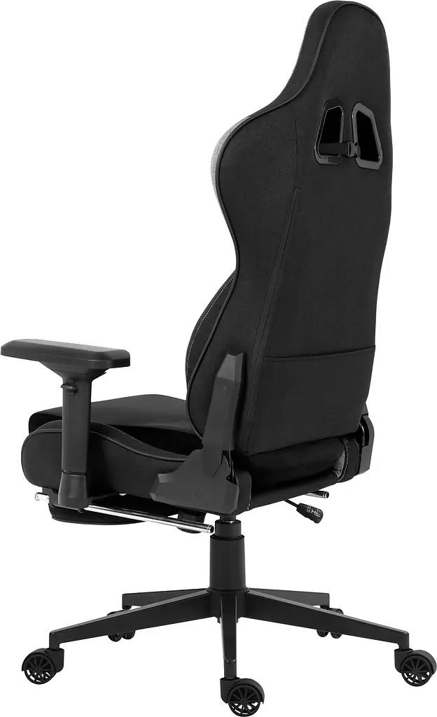 Геймерське крісло GT Racer X-2308 Fabric Blac)/Gray (X-2308 Fabric Black/Gray) - фото 2