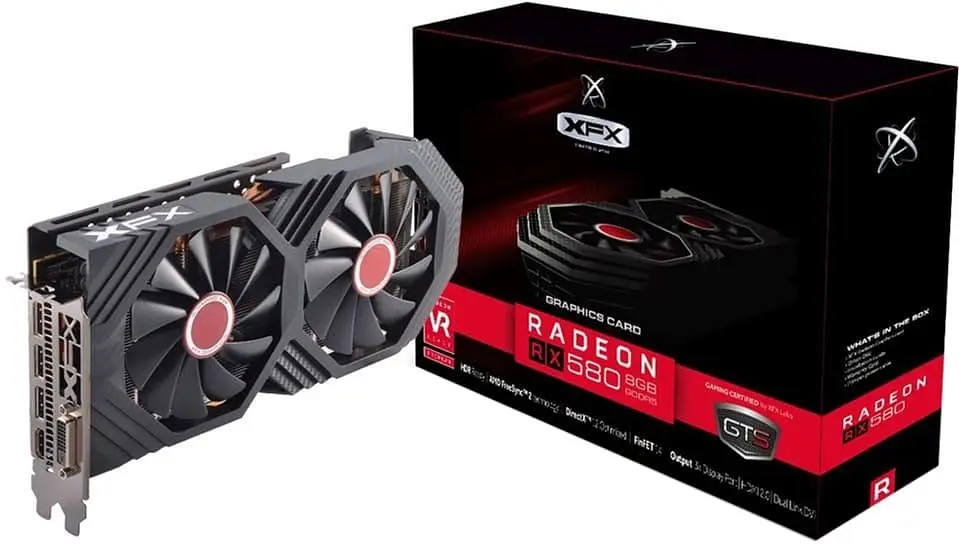 Відеокарта XFX AMD Radeon RX 580 8GB GTS Black Edition OC+ (RX-580P8DBD) (GDDR5, 256 bit, PCI-E 3.0 x16) Б/в - фото 5