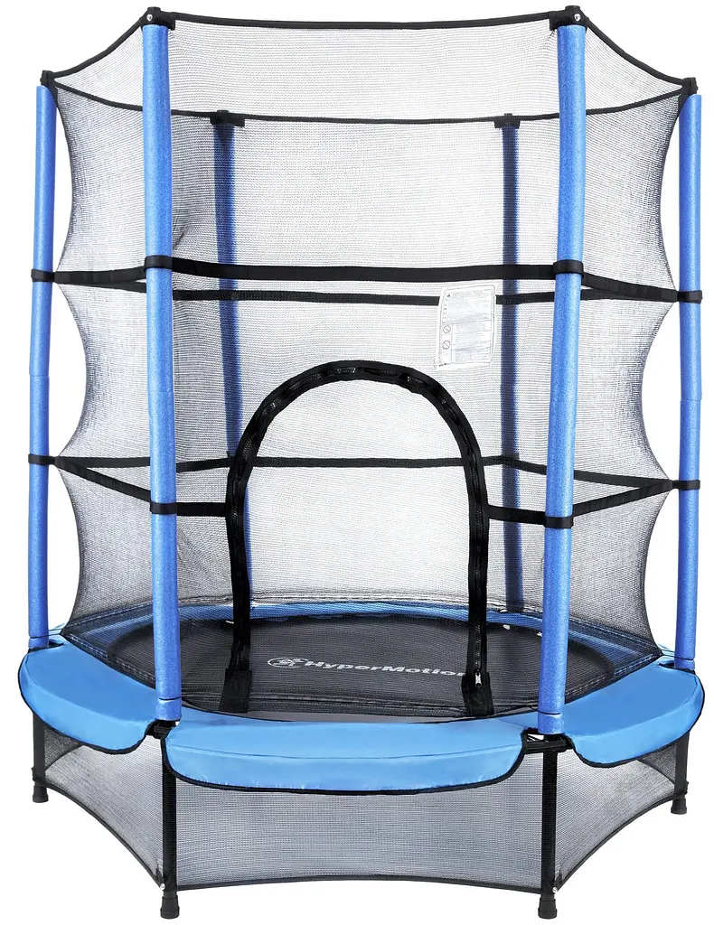 Батут HyperMotion Blue з сіткою 140 см (TRAMPOLINA MINI 55) - фото 2