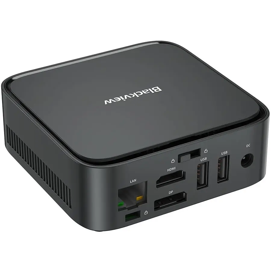 Комп'ютер Blackview Mini PC MP50 BLACK AMD Ryzen 5 3500U/16GB/SSD512GB/K&M (MP50 R5 16GB+512GB BLACK) - фото 5