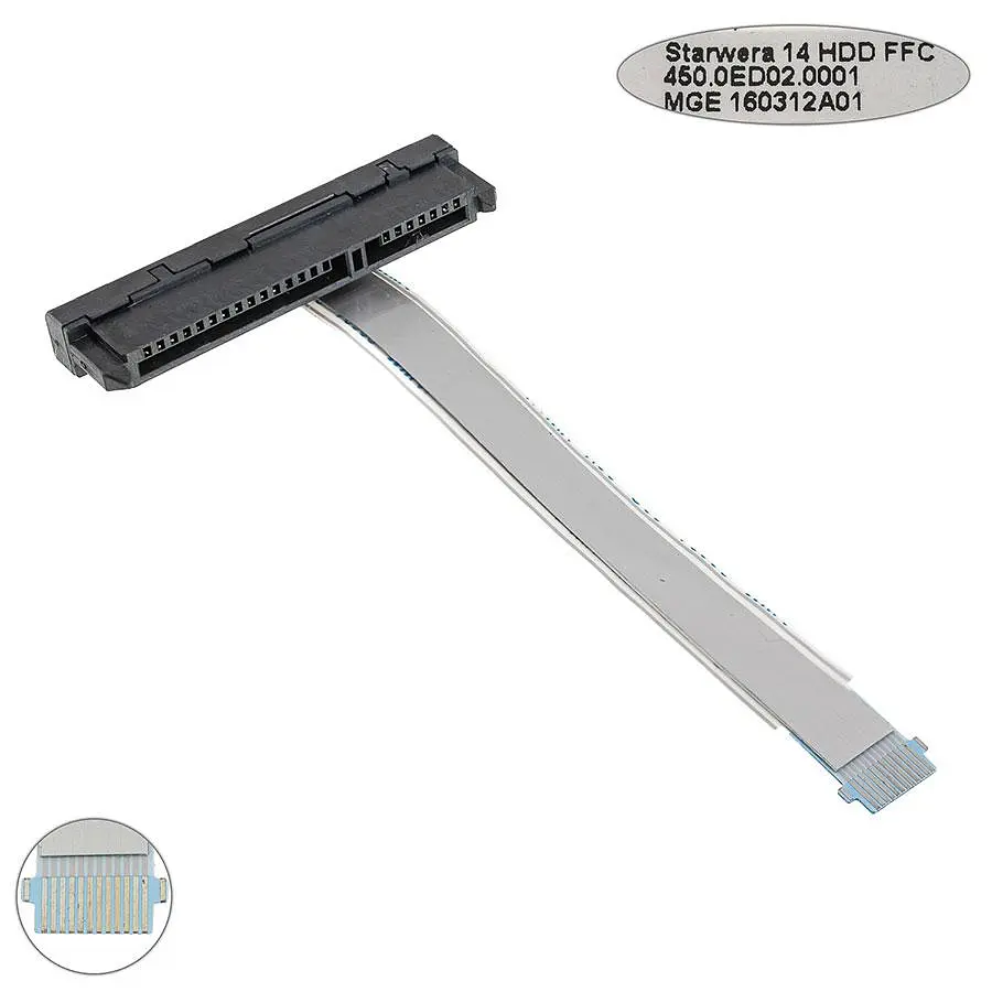 Шлейф жесткого диска SSD/HDD для ноутбука HP (14-cd) (450.0ED02.0001)