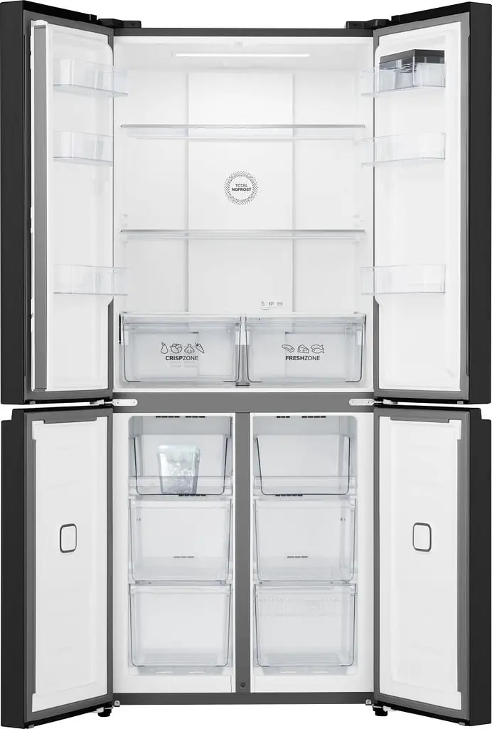 Холодильник Gorenje SBS NRM819E61BX - фото 2