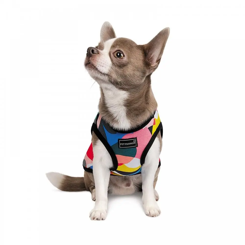 Майка-борцовка Pet Fashion Cool для собак, розмір S, з принтом - фото 2