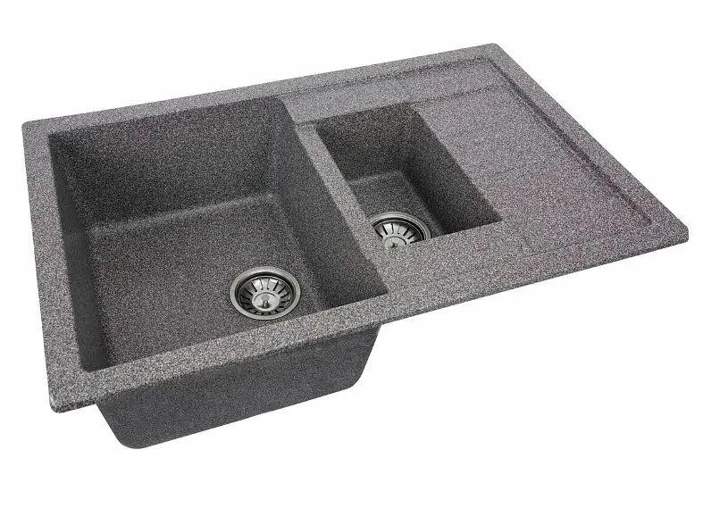 Кухонна мийка Platinum 7850W TOSKANA матова Мікс (SP000025169) - фото 2