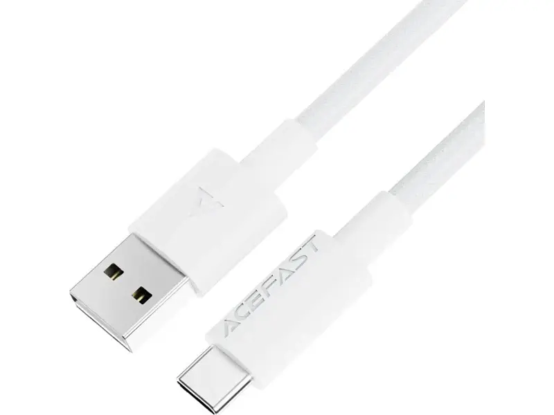 Кабель Acefast C18-04 USB Type-A to USB Type-C 1.2m White (6974316284260) - фото 2