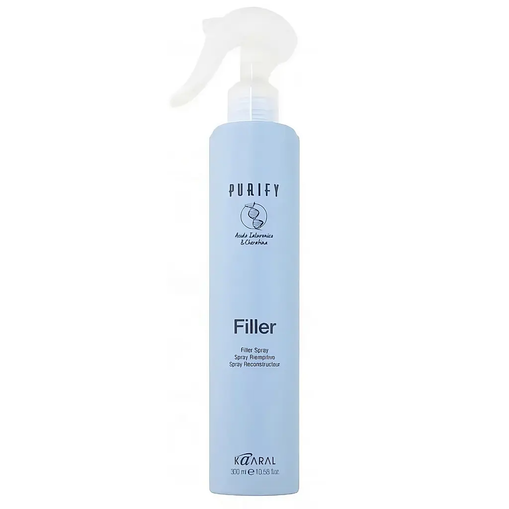 Спрей-наповнювач з кератином і гіалуроновою кислотою для волосся Kaaral Purify Filler 300 мл