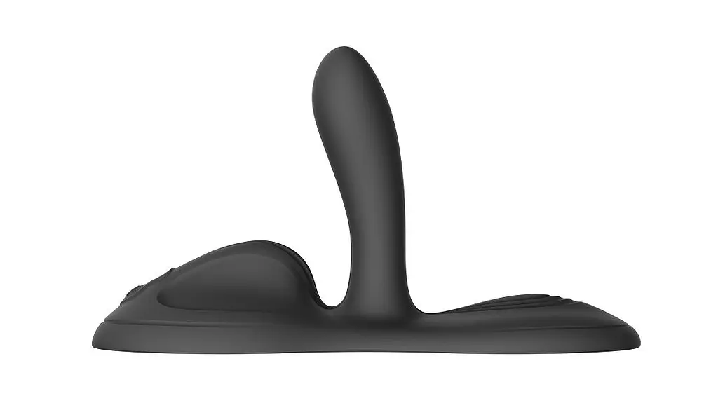 Sit-on-top смарт-вібратор Zalo - Flora Smart Vibrating Pad Obsidian Black, 9 моторів - фото 3
