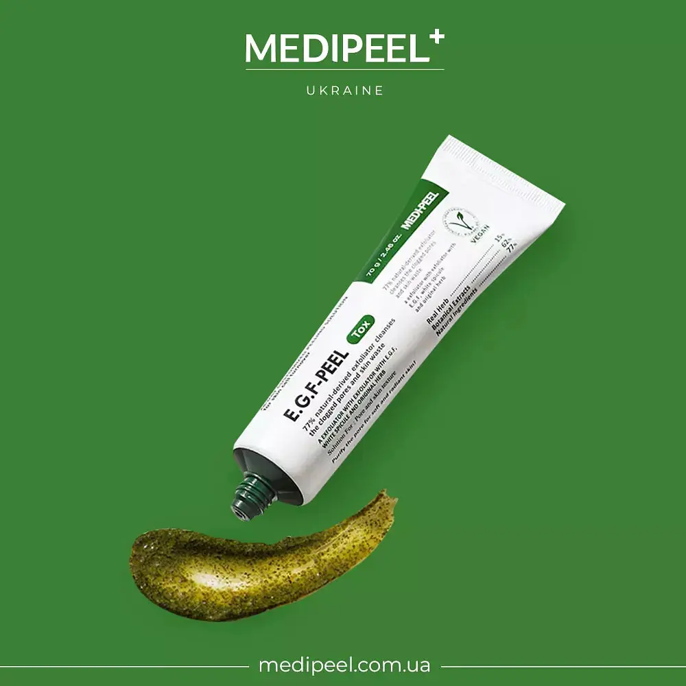 Пілінг-маска для шкіри обличчя  Medi-Peel E.G.F. Peel Tox з мікроголками 70 г - фото 3