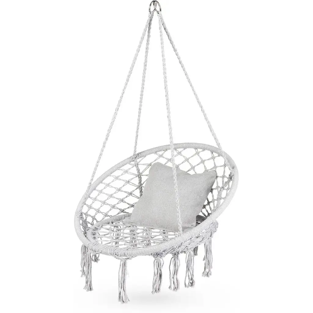 Садова гойдалка Outtec Boho XXL сірий - фото 4