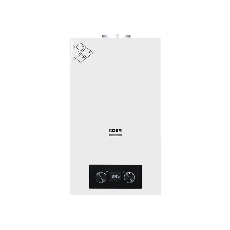 Газова колонка Koer Kwh.G0110 димохідна 10 л/хв, white KR5553 - фото 4