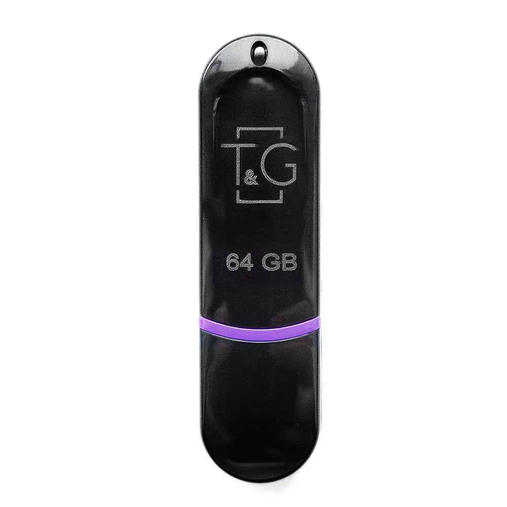 Флеш-накопичувач USB 64GB T&G 012 Classic Series Black (TG012-64GBBK) - фото 2