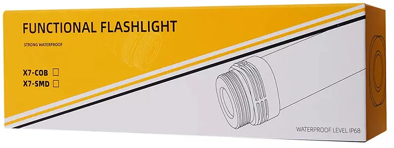 Фонарик ручной TOTO LED JS-X7-COB 5200 mAh - фото 2