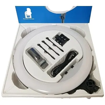 Кільцева лампа RL-21 LED з пультом - фото 3