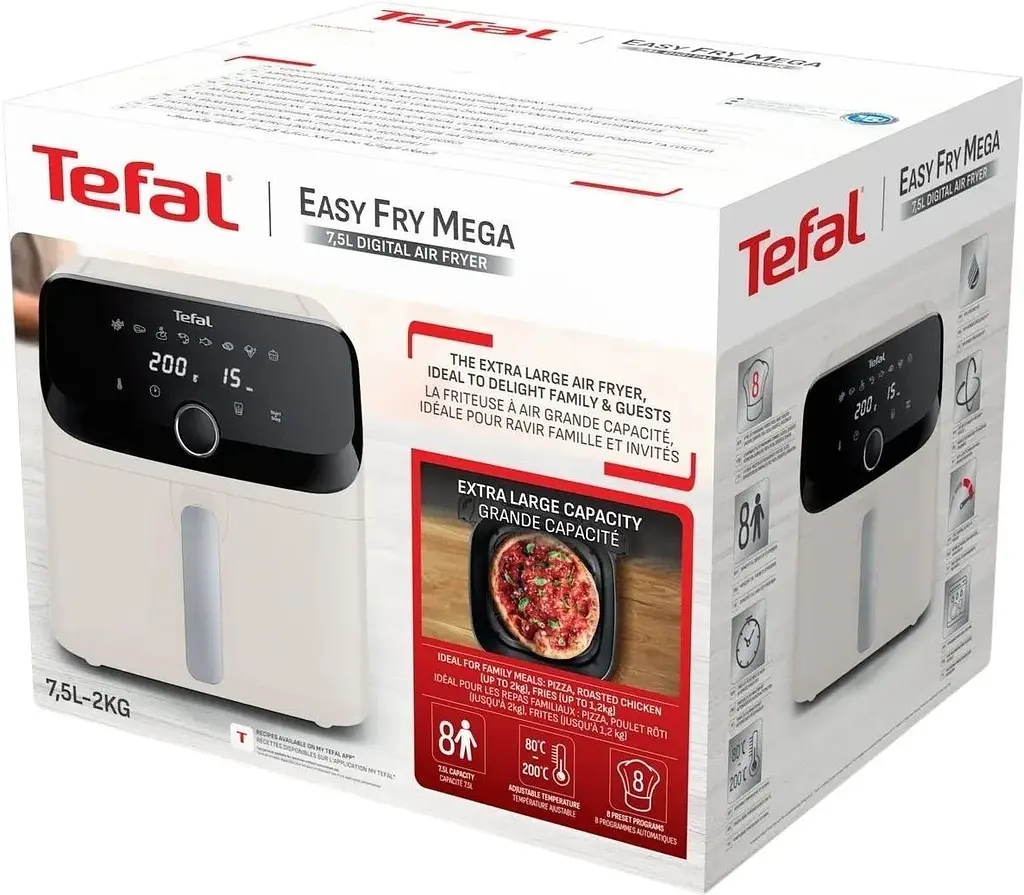 Мультипіч Tefal Easy Fry Mega EY855AE0 - фото 4