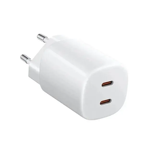 Блок адаптер - зарядний пристрій Xiaomi 45W Nano Turbo (2 виходи Type-C) (BHR087OEU)