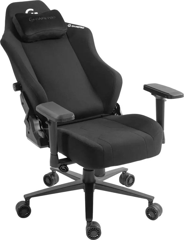 Ігрове крісло GamePro GC775B Fabric Black (GC775B) - фото 6