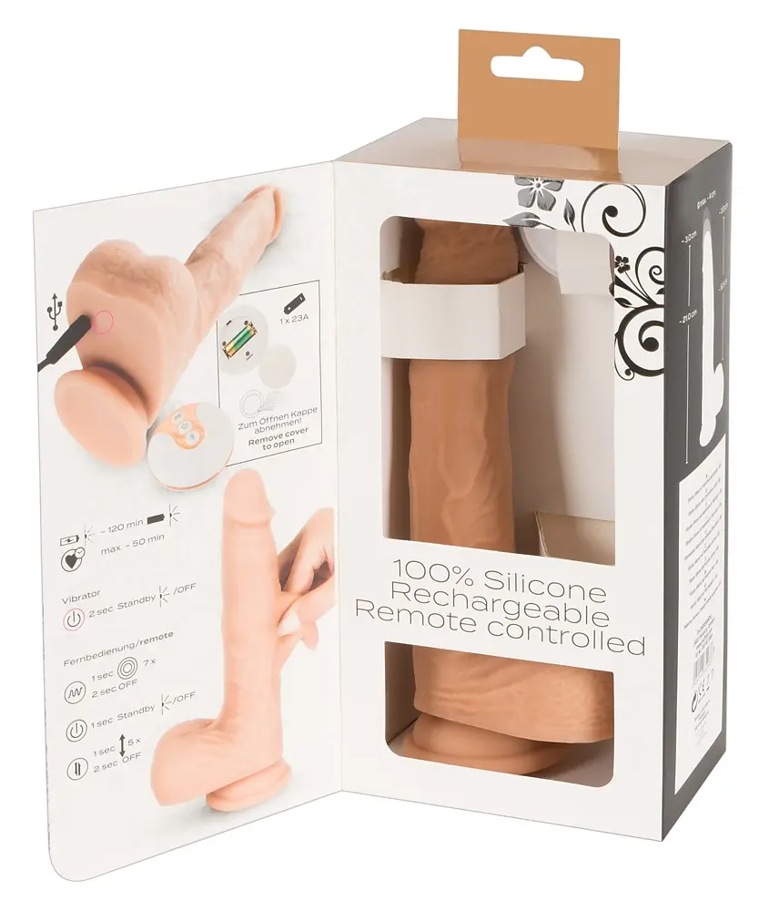 Реалістичний вібратор із пульсацією - Natural Thrusting Vibe You2Toys 42-05974570000 91522 - фото 6