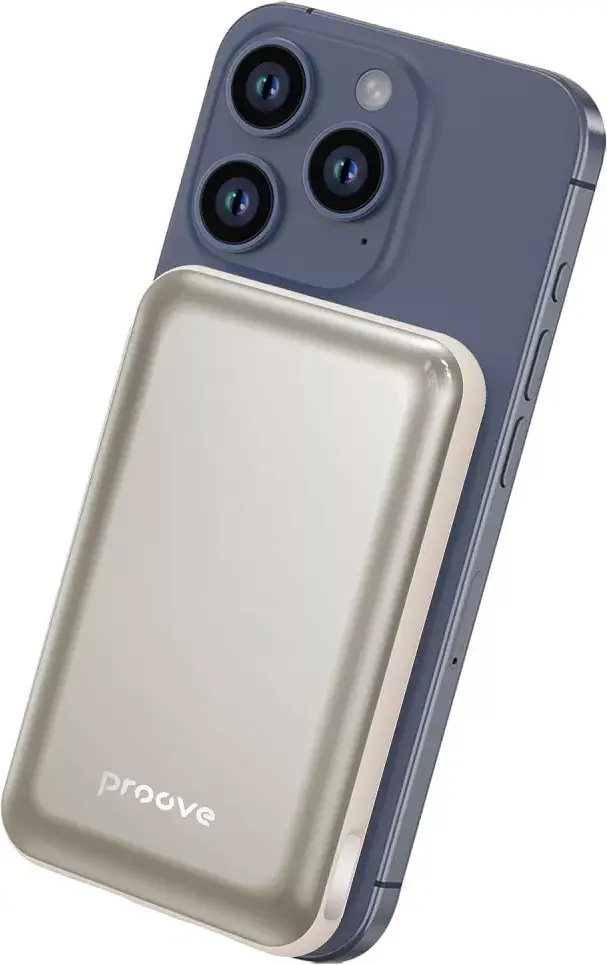 Портативний акумулятор Proove Vibe Energy Plus Magnetic 22.5W 10000mAh gold (PBVE15012213) - фото 2