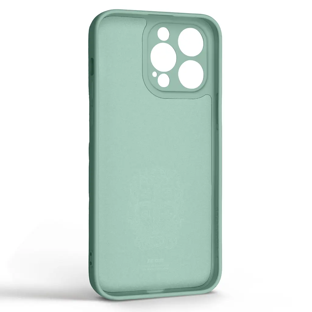 Силиконовый чехол для Apple iPhone 14 Pro Max, Icon Ring, зеленый, панель-накладка, с кольцом-подставкой на 360°, противоударный, возможность использования магнитных держателей, ArmorStandart (ARM68727) - фото 2