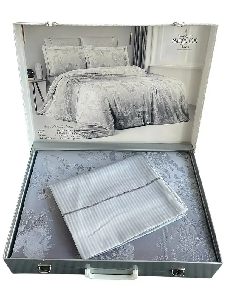 Постільна білизна Ambre Silver Тенсел Maison D'or pbe0051930 - фото 2