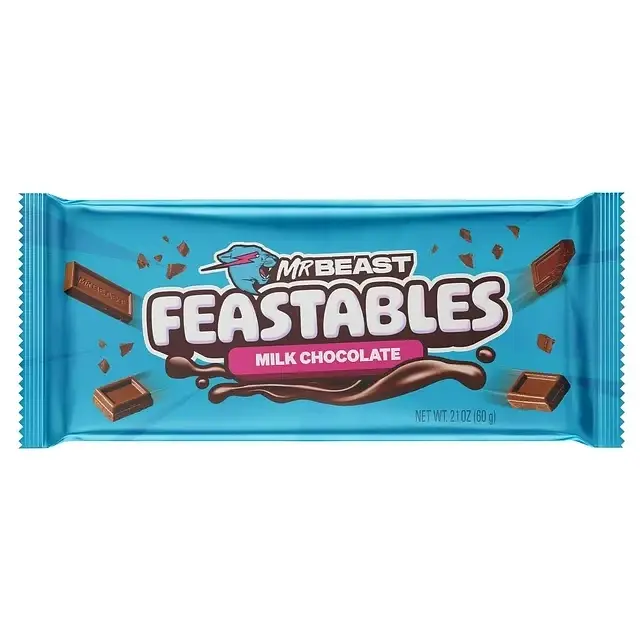 Шоколадний батончик Feastables MrBeast Milk Chocolate 60 г