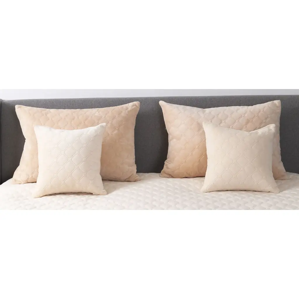 Подушка декоративная ТЕП Velour Персиковый 40 x 40 см (3-00437_29237) - фото 4
