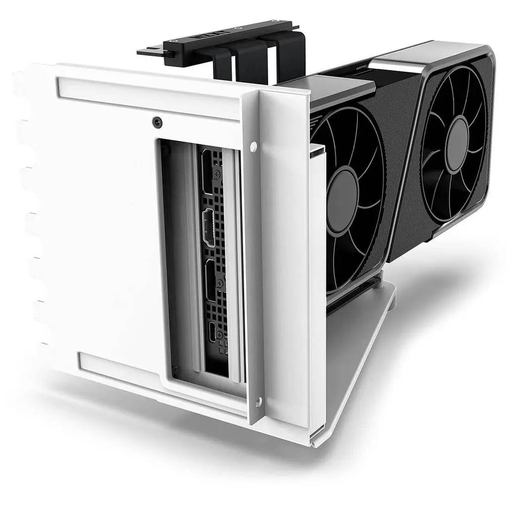Подставка для видеокарты NZXT Vertical GPU Mounting Kit - White (AB-RH175-W1) - фото 7