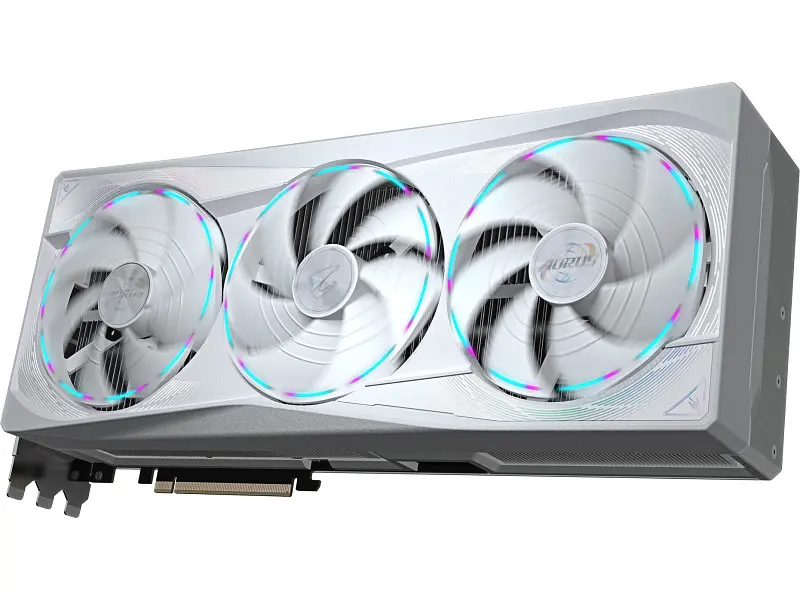 Видеокарта Gigabyte AORUS GeForce RTX 5090 MASTER ICE 32G (GV-N5090AORUSM ICE-32GD) - фото 3