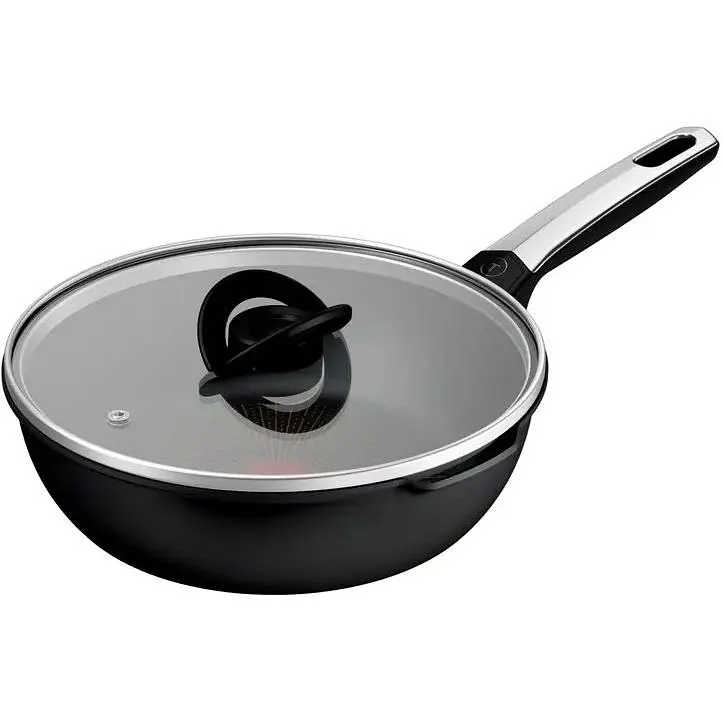 Сковорода Tefal Excellence Fusion з кришкою 24см чорний (G3388402)