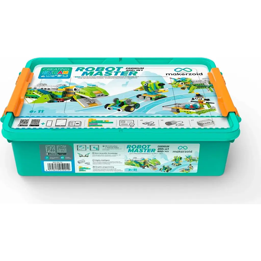 Конструктор Makerzoid Robot Master Premium (MKZ-RM-PM) [86640] - фото 5