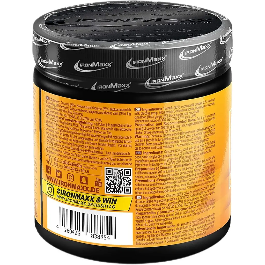 Дієтична добавка IronMaxx Curcuma Latte 300 г  - фото 2