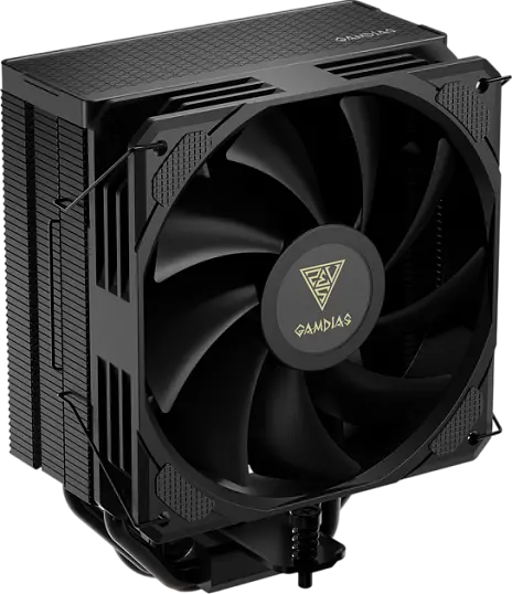 Повітряне охолодження GAMDIAS BOREAS E2-410 Black (4712960139459) - фото 3
