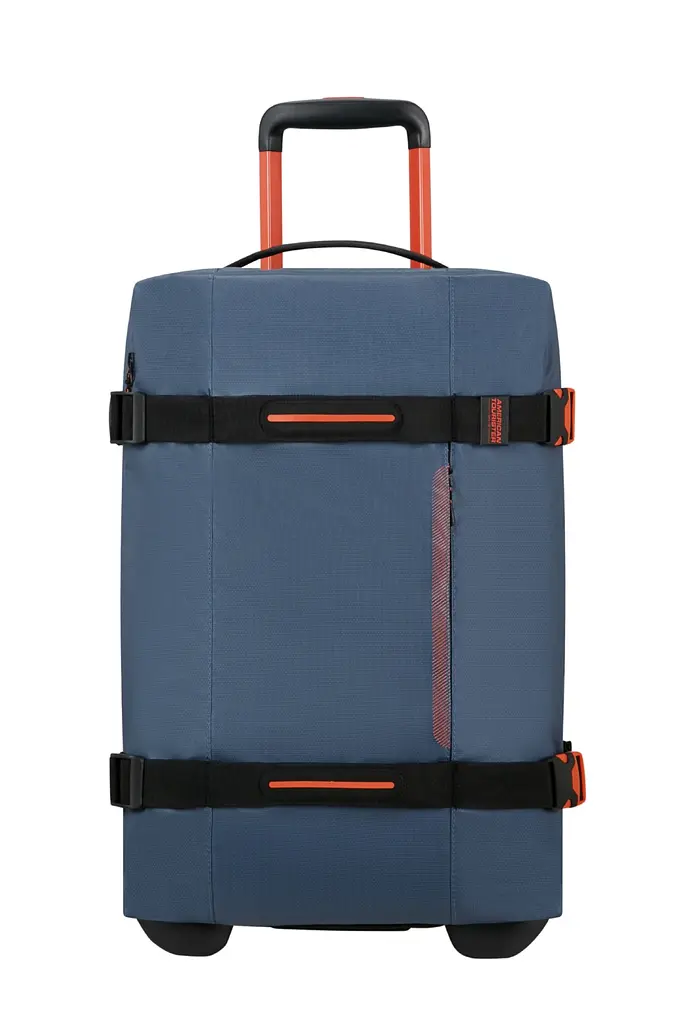 Дорожня Сумка На Колесах American Tourister URBAN TRACK NAVY/ORANGE 55x35x20 MD1*31201