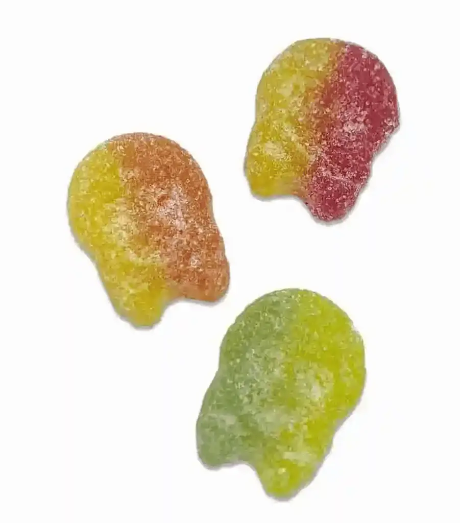 Жувальні цукерки Bubs Sur Skalle Gelatinfri Sour Skull 92г - фото 4