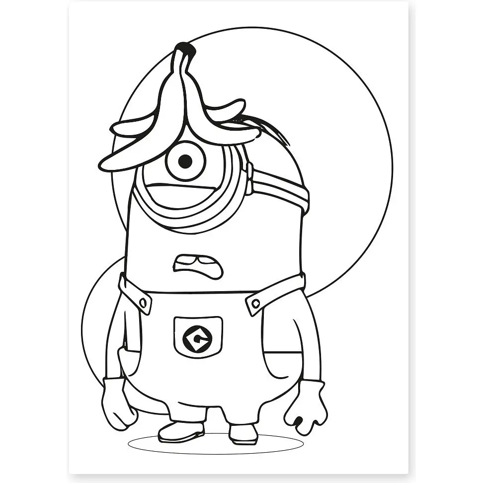 Розмальовка Yes Minions 12 сторінок (742917) - фото 2