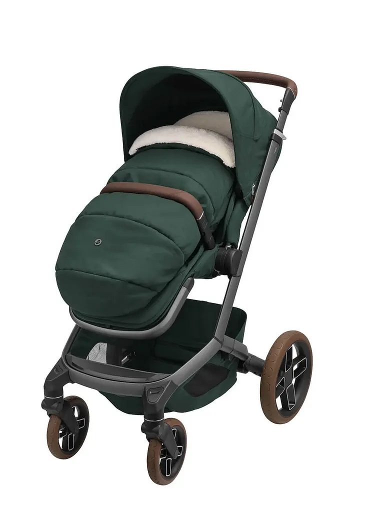 Зимовий конверт Maxi-Cosi 2 в 1 Luxe Twillic Green (1809403110) - фото 4