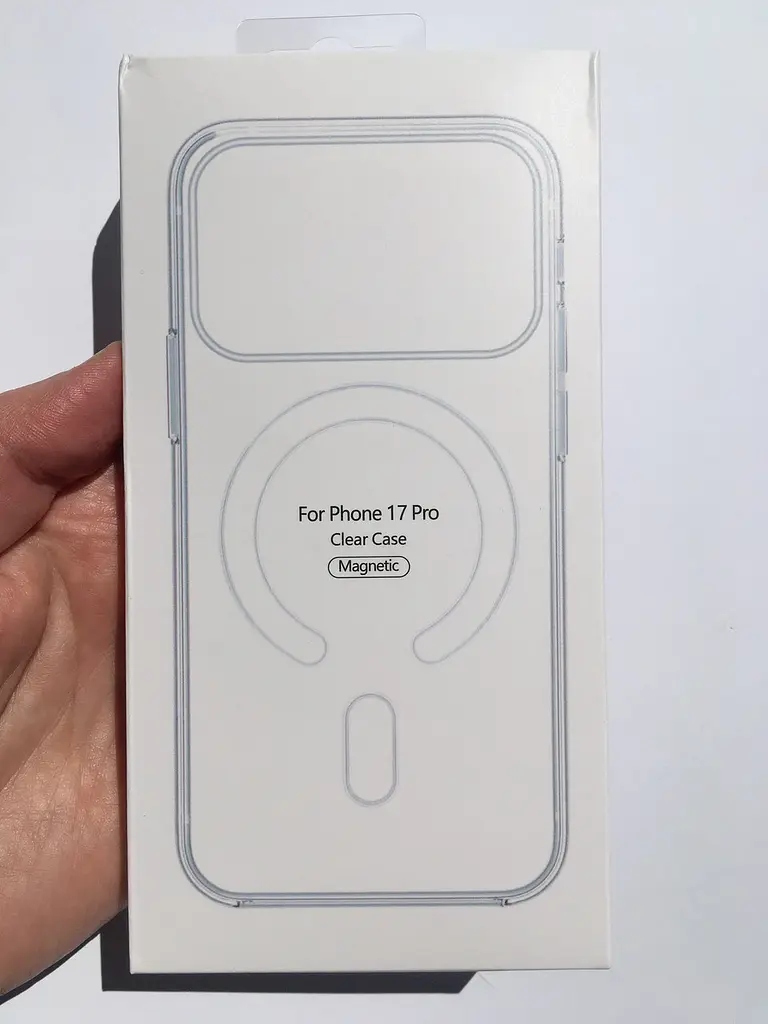 Протиударний чохол для Apple iPhone 17 Pro Clear Case Ultra Hybrid MagSafe Прозорий з магнітом - фото 8