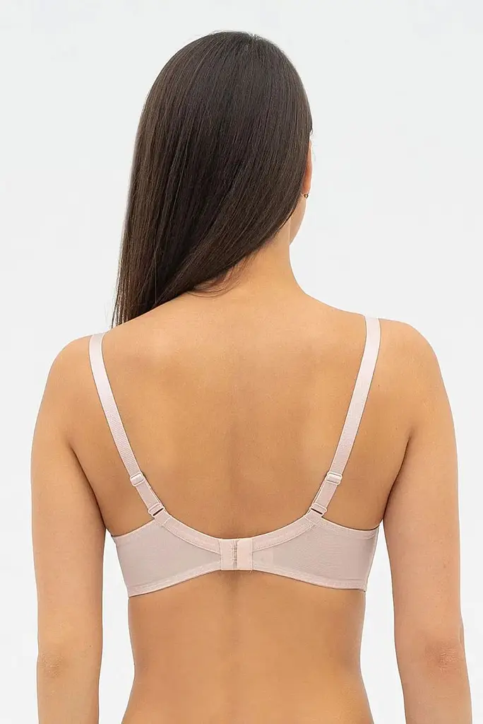 Бюстгальтер напівпоролон Sofia 011 12B 03 Effetto Lingerie срібний-півонія 75E - фото 2