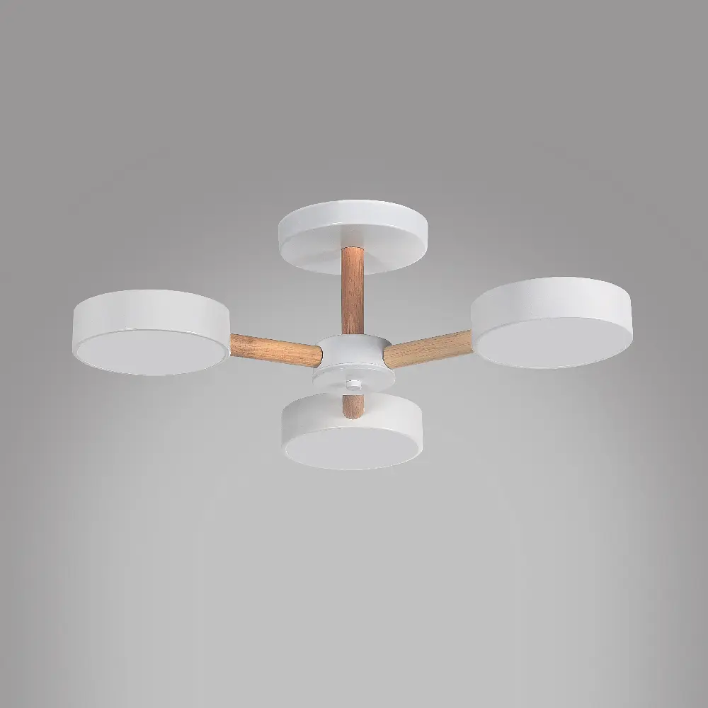 Светодиодная накладная люстра Ardero AL6193ARD SCANDY 40Вт белый - фото 2