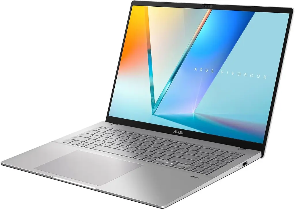 Ноутбук ASUS Vivobook S16 M3607KA-SH031 (16 FHD OLED, Ryzen 5 AI 330, 16 GB, 512 SSD, UMA, DOS) Silver (90NB16T2-M00290) - фото 3