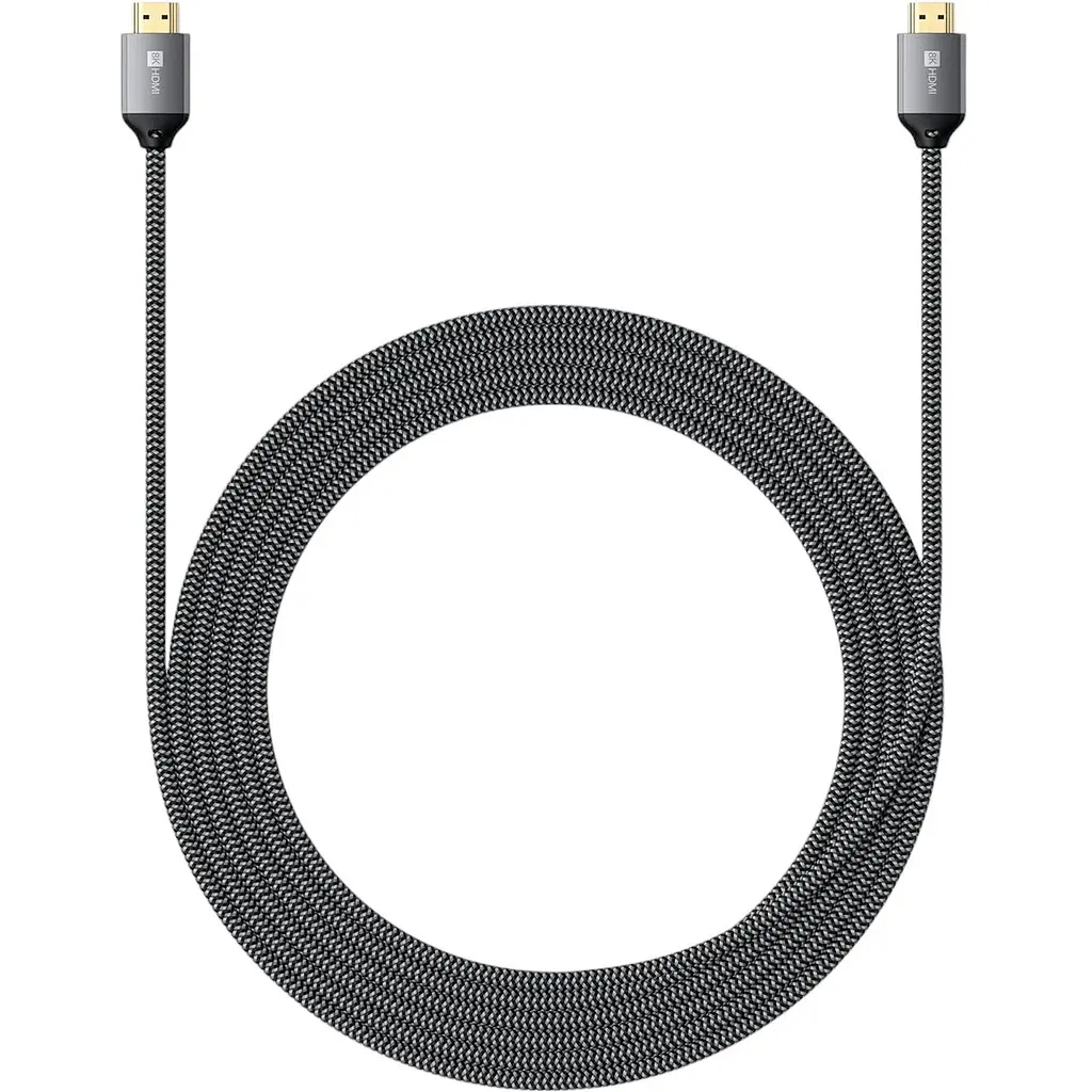 Кабель HDMI to 8K HDMI Satechi Ultra High Speed Cable Space Gray 2 м (ST-8KHC2MM) - фото 5