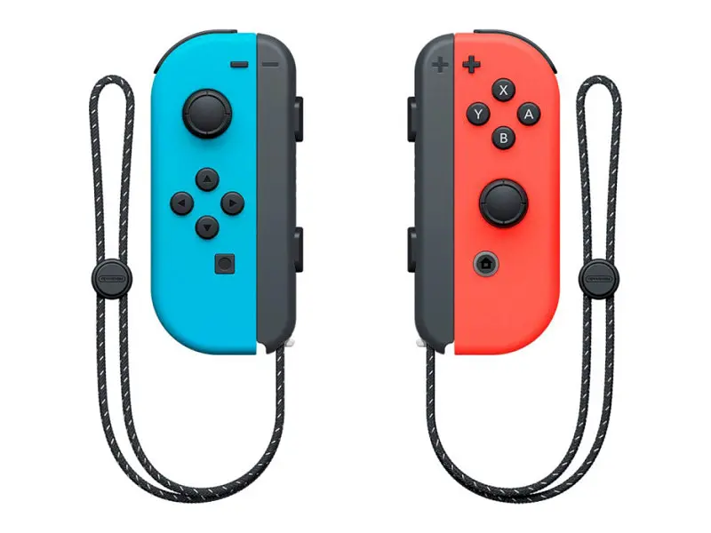 Портативна ігрова приставка Nintendo Switch OLED with Neon Blue and Neon Red Joy-Con (045496453442) - фото 2