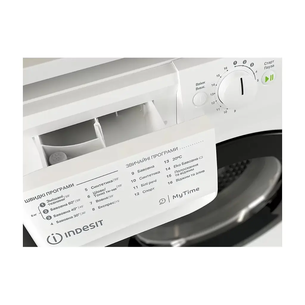 Пральна машина Indesit OMTWSE61293WKUA - фото 4