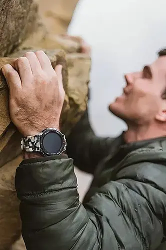 Смарт-годинник Amazfit T-Rex Camo Green захищений водонепроникний - фото 5