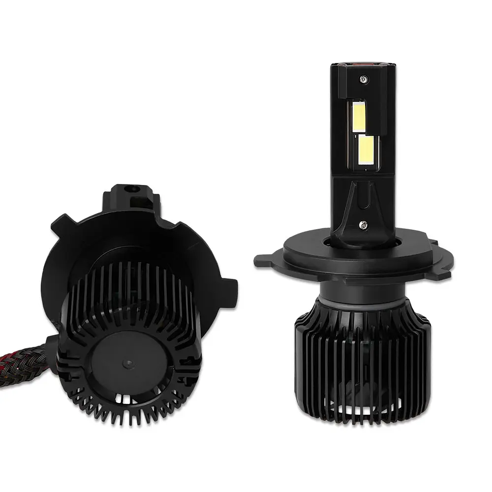 Автолампа Solar LED H4 12/24V 130W 11000 Lm 6500K CSP3570 2 шт. (8704S2) - фото 2