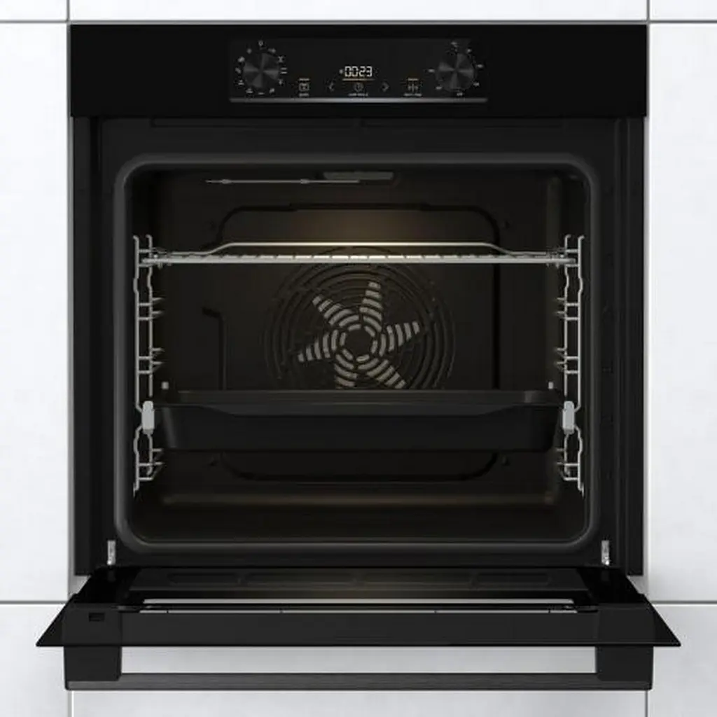Духова шафа Gorenje електрична 77 л, A, IconLed, чорний - фото 4