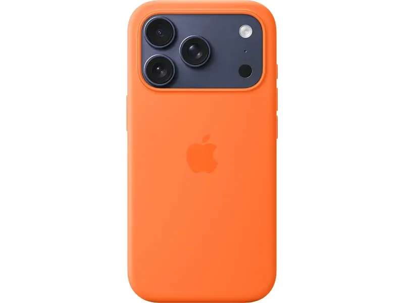 Чохол для смартфона Apple iPhone 17 Pro Silicone Case with MagSafe – Orange (MGFE4) - фото 4