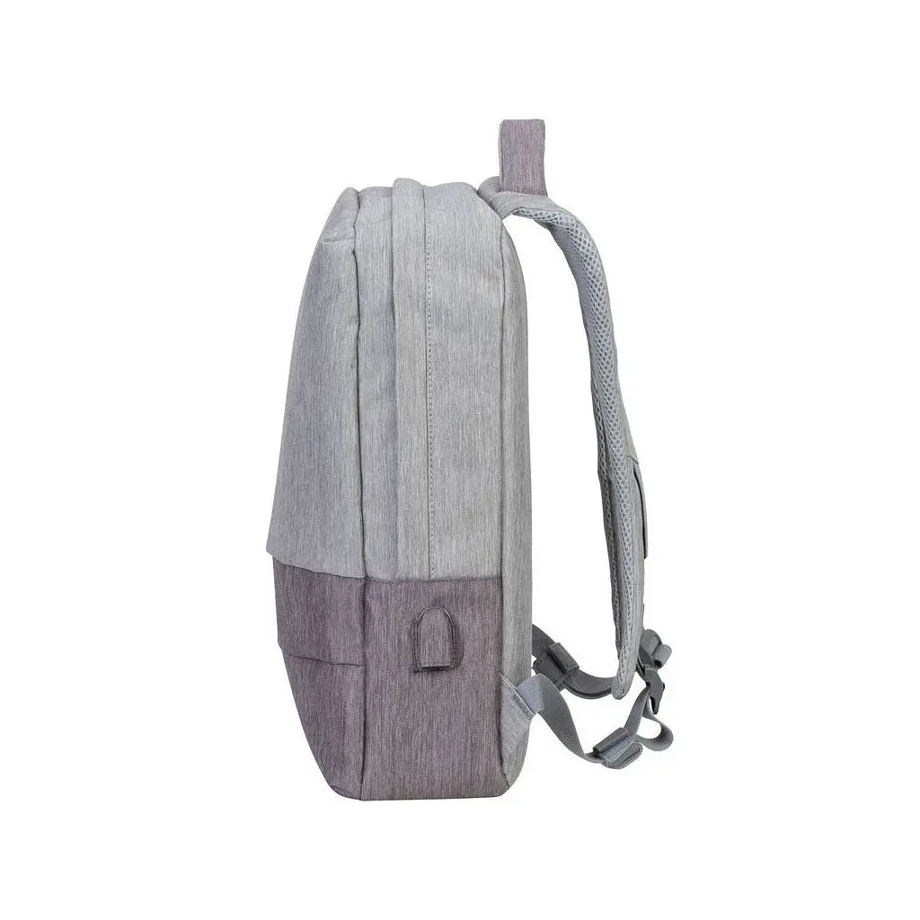 Рюкзак для ноутбука RivaCase 15.6" 7562 grey/mocha anti-theft (7562Grey/Mocha) - фото 3