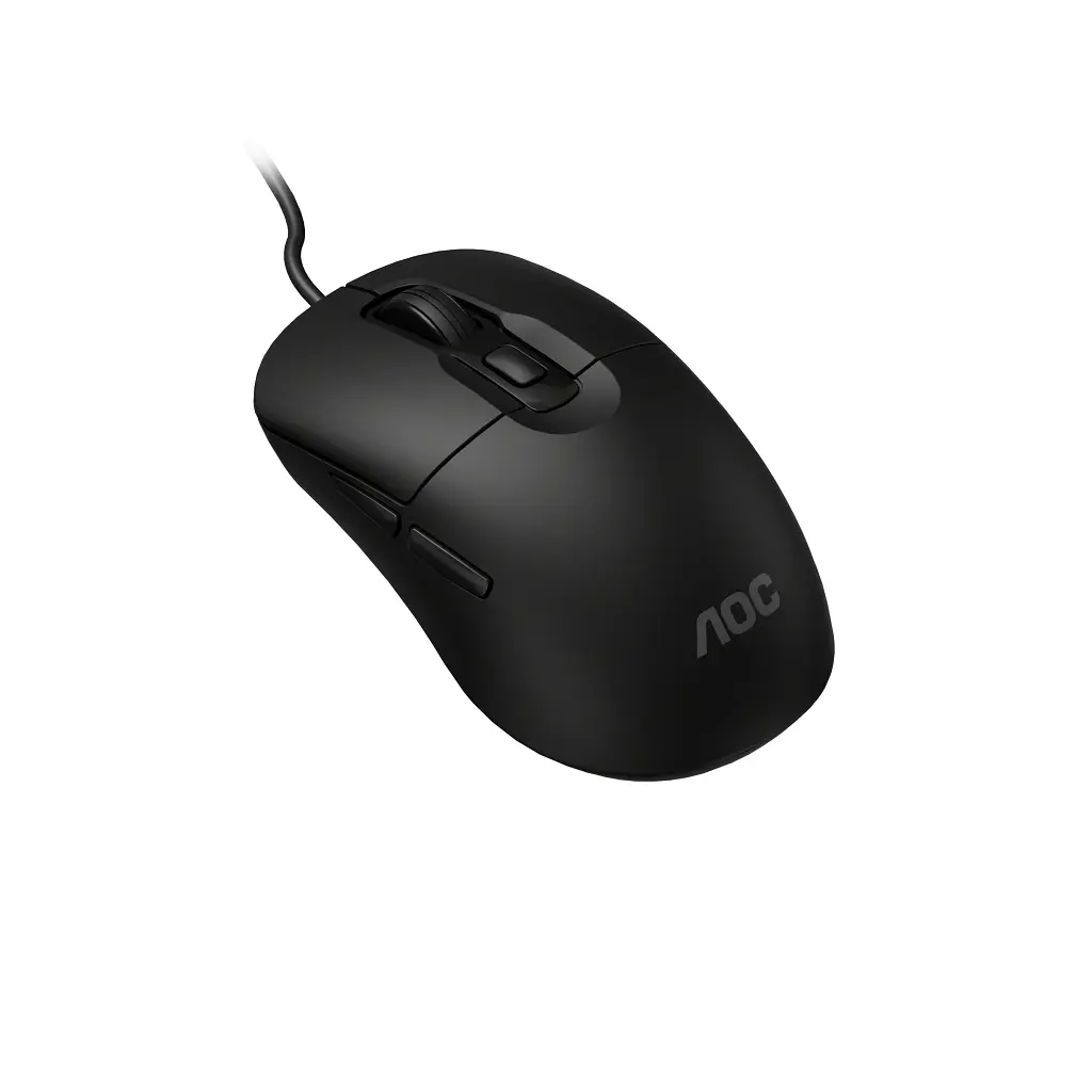 Мишка AOC MS170B USB Black (MS170B/LA) - фото 6